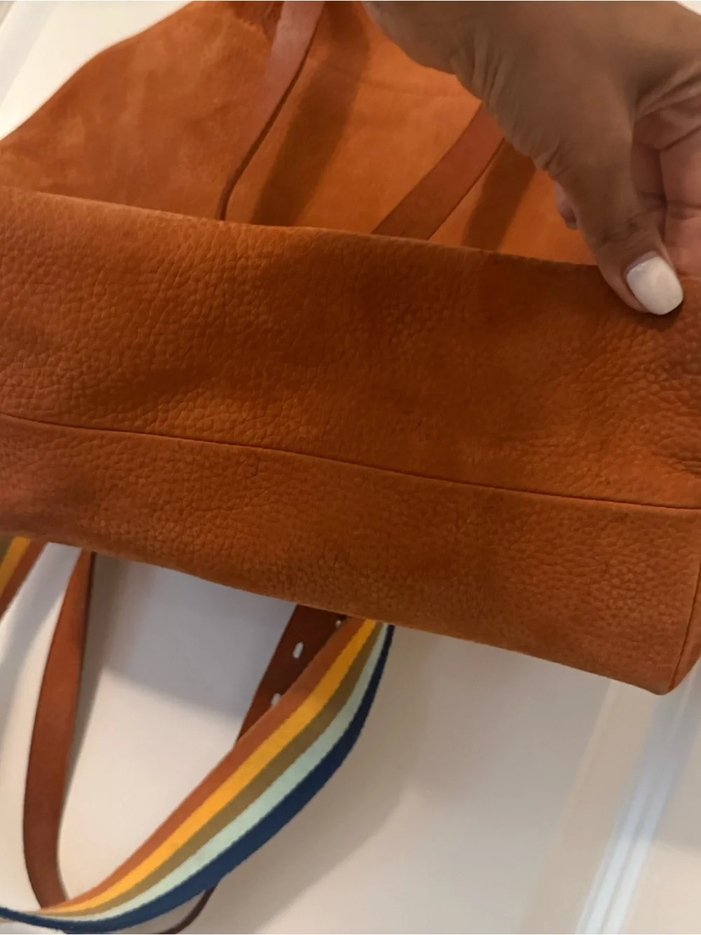 Madewell Leather Tote Bag